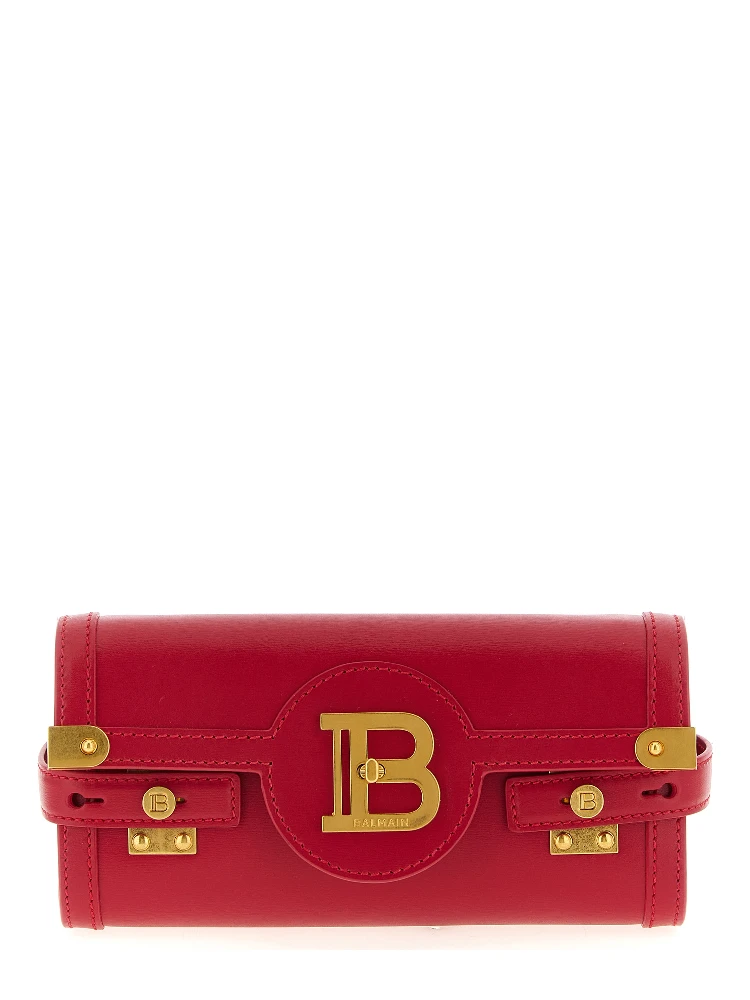 Fuchsia Calfskin Clutch Bag