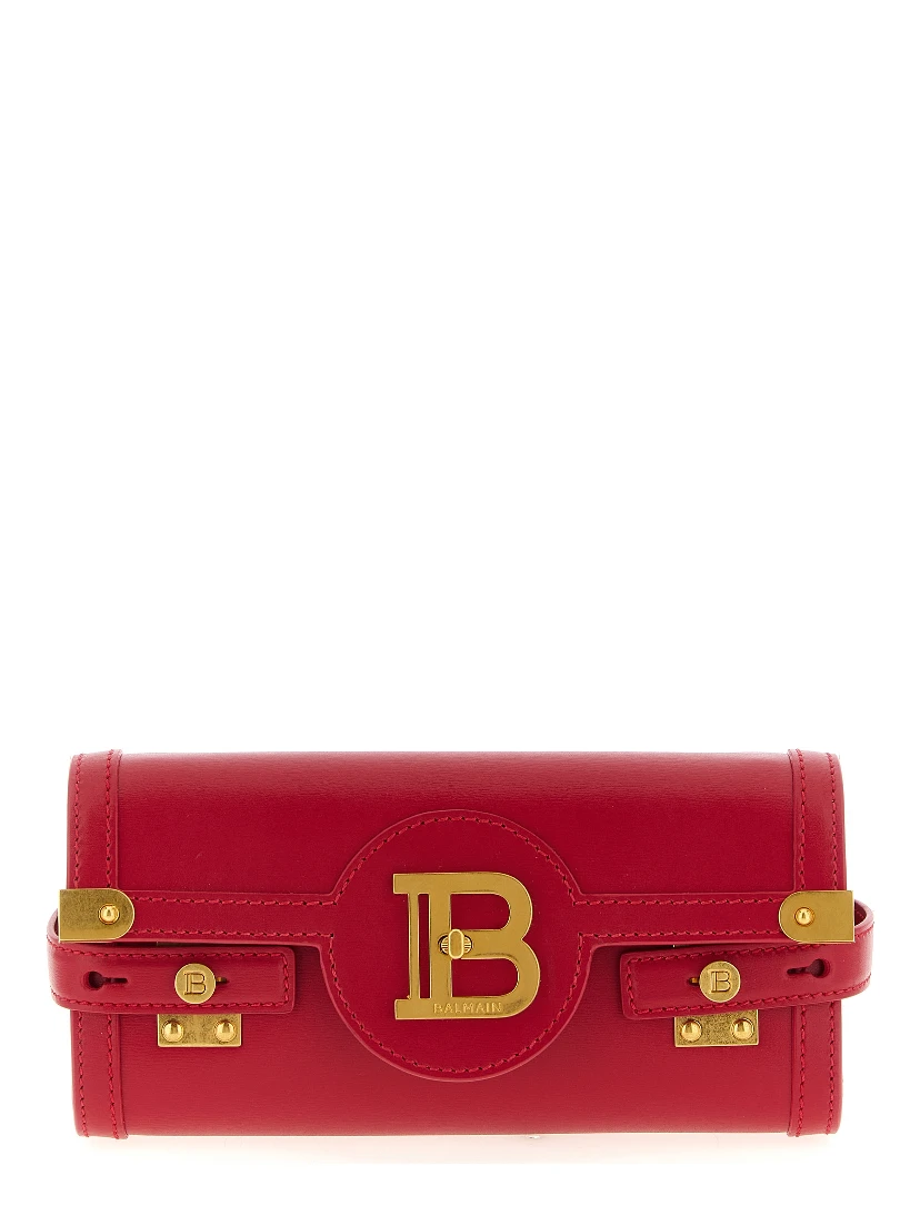 Fuchsia Calfskin Clutch Bag