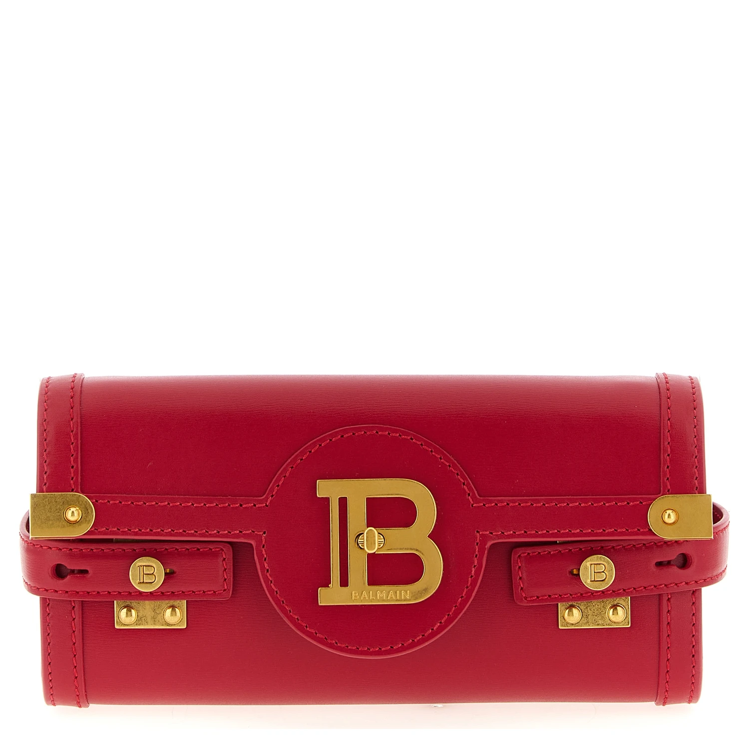 Fuchsia Calfskin Clutch Bag