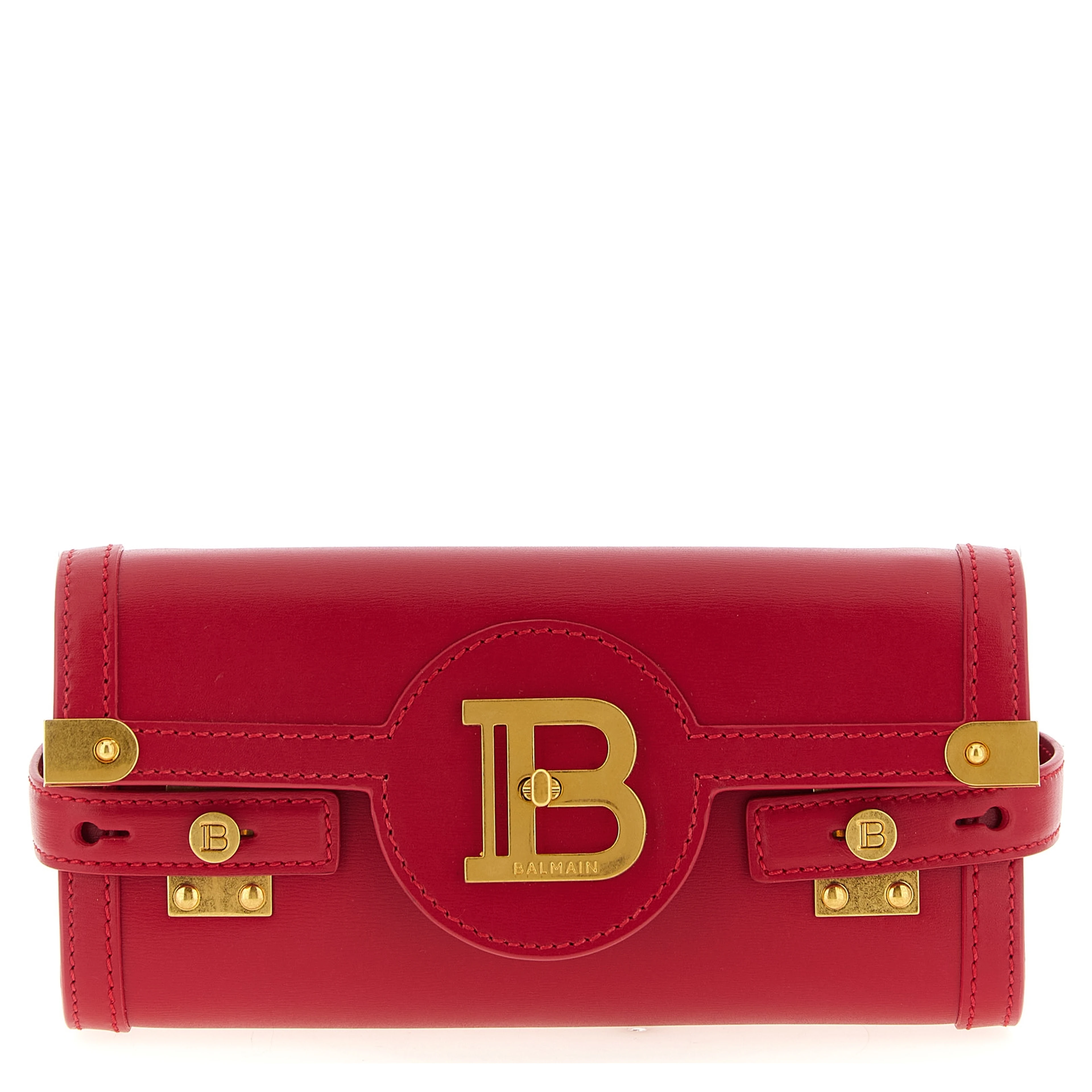 Fuchsia Calfskin Clutch Bag