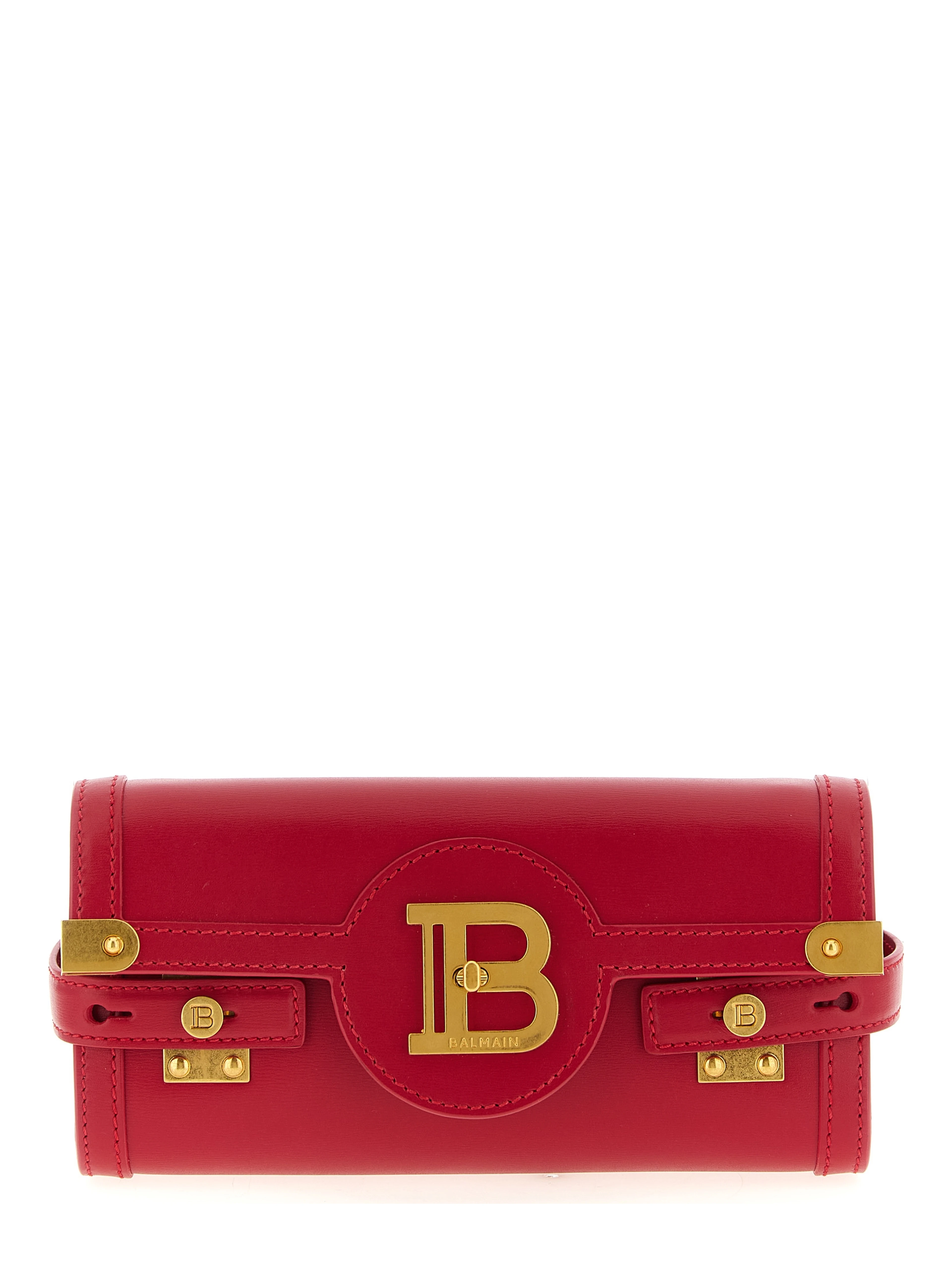 Fuchsia Calfskin Clutch Bag