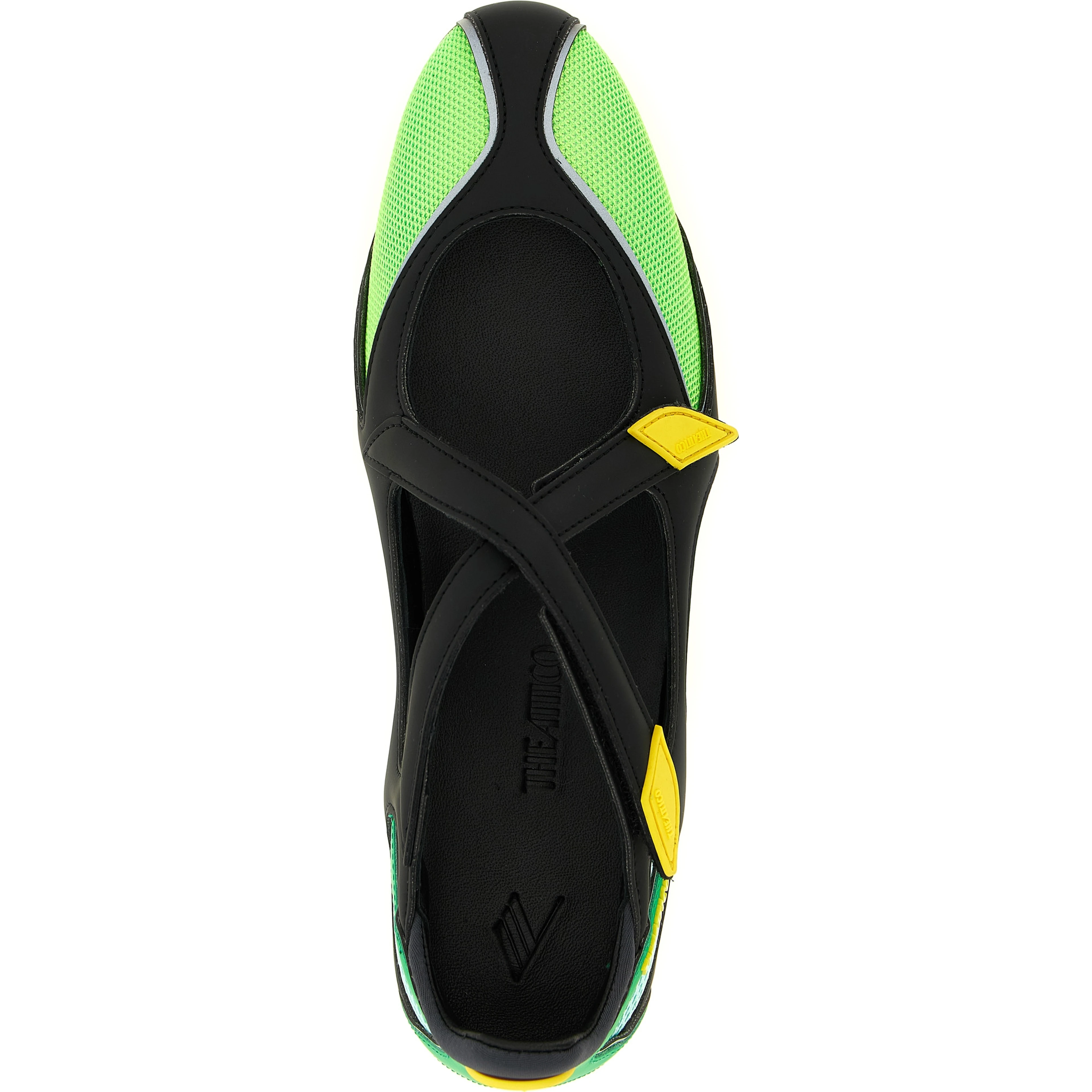 Bicolor Polyethylene Ballet Flats