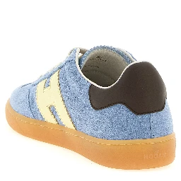 Blue Calfskin Sneakers