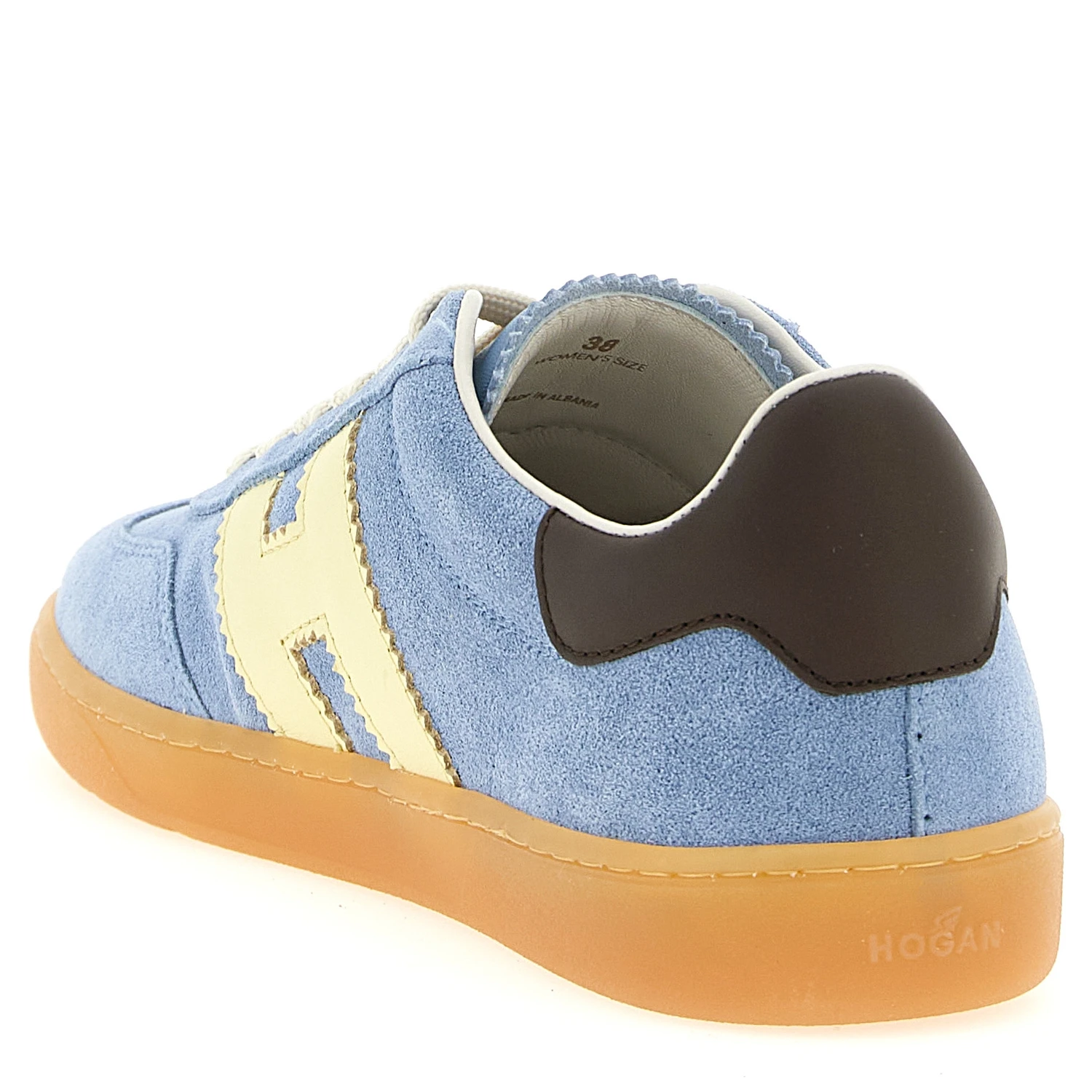 Blue Calfskin Sneakers
