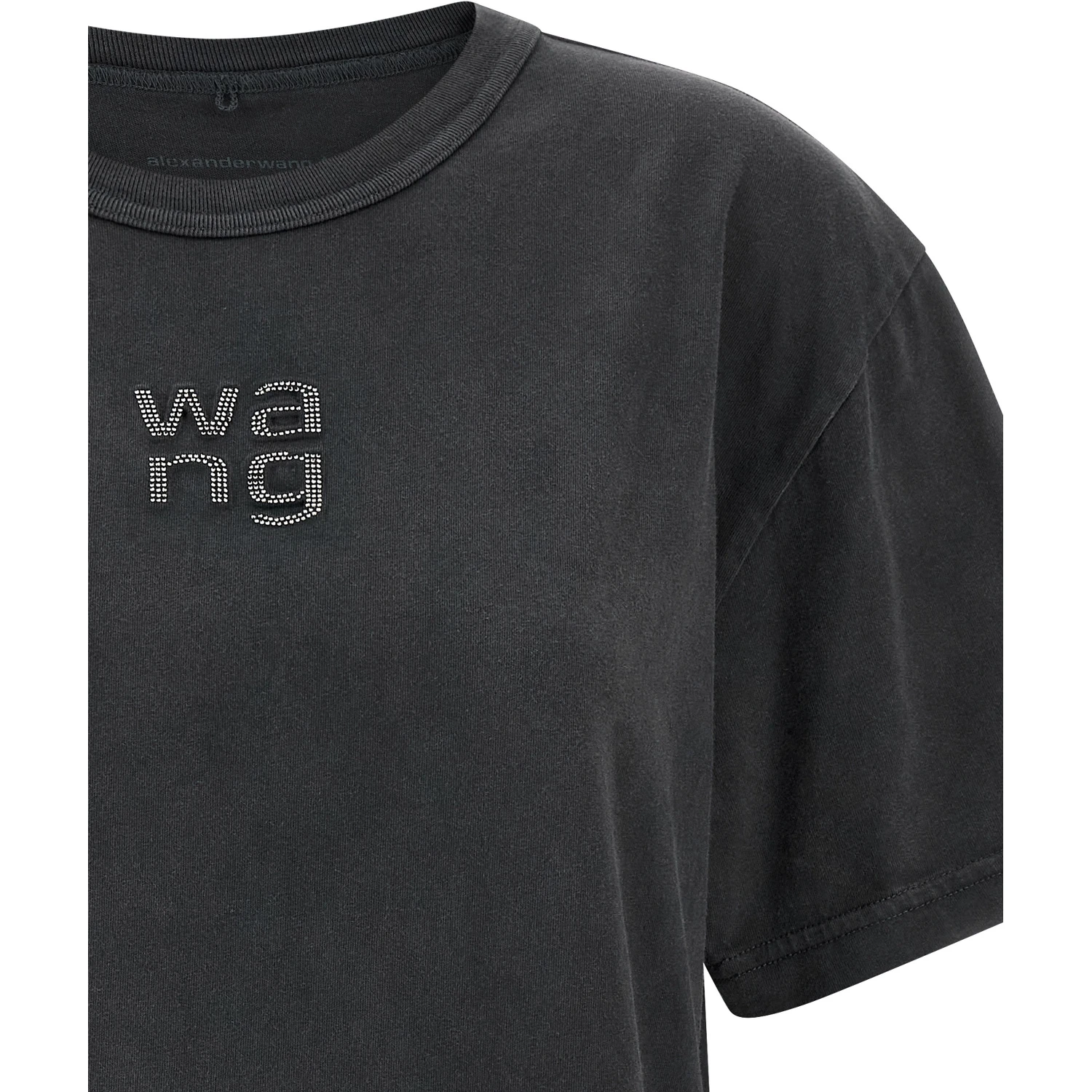 Black Cotton T-Shirt