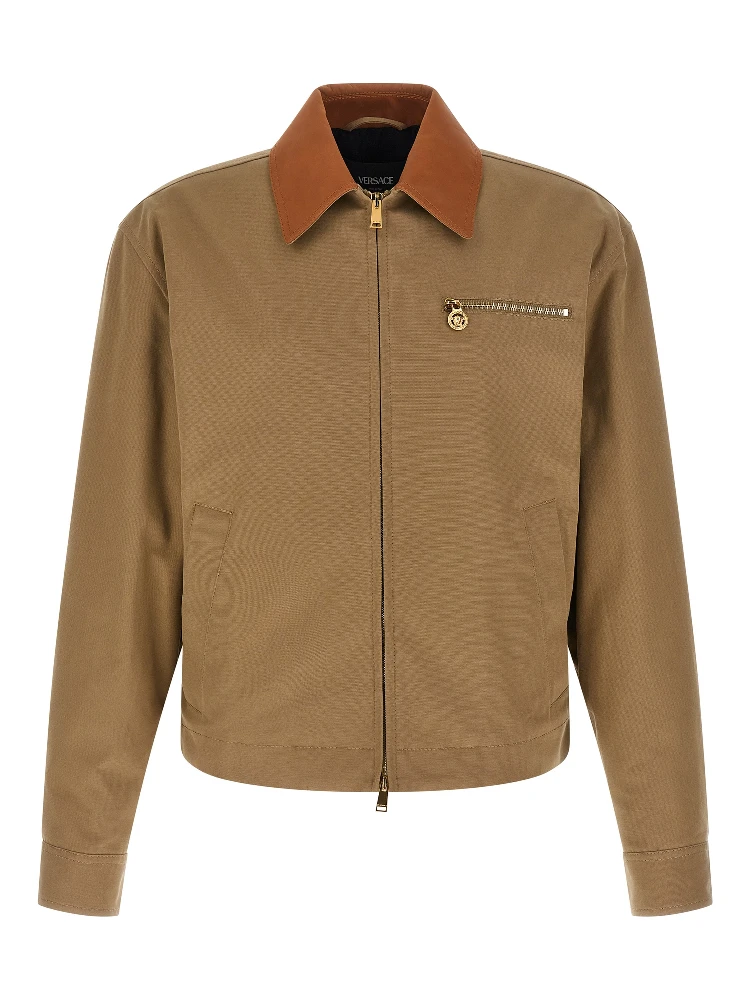 Beige Cotton Jacket