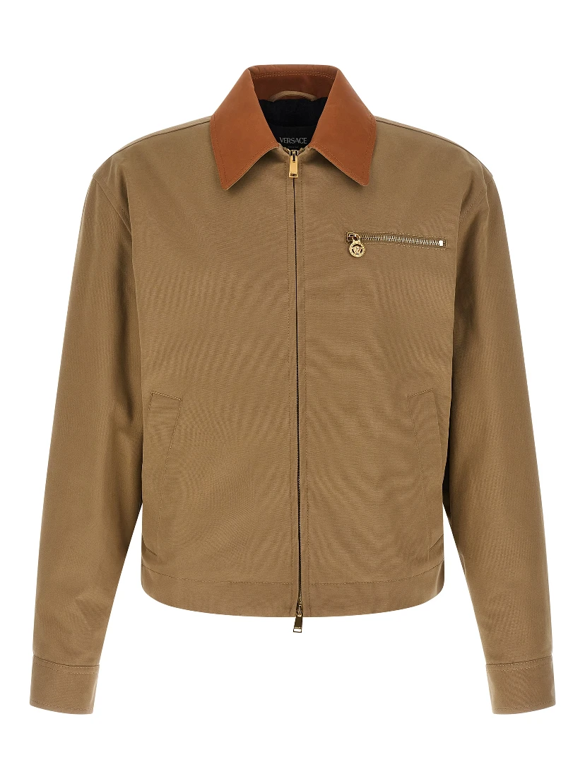 Beige Cotton Jacket