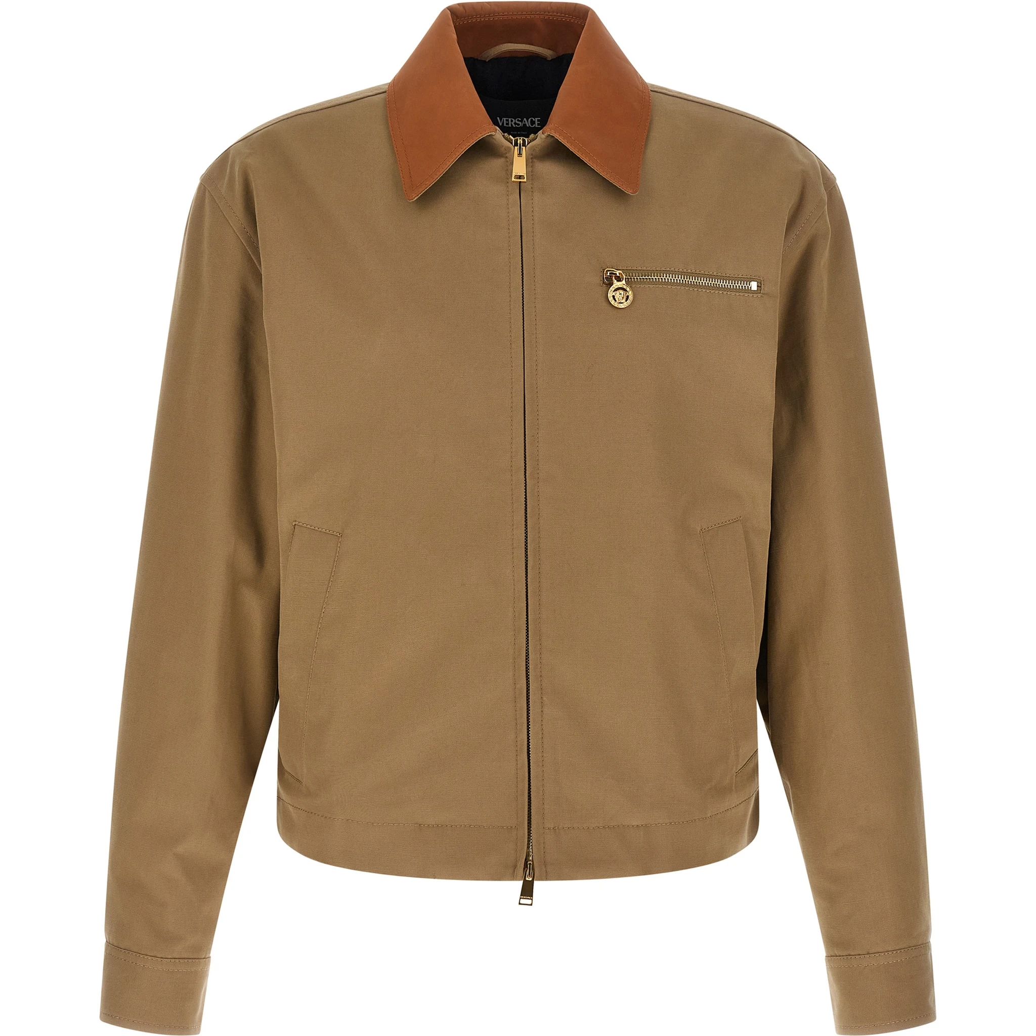 Beige Cotton Jacket