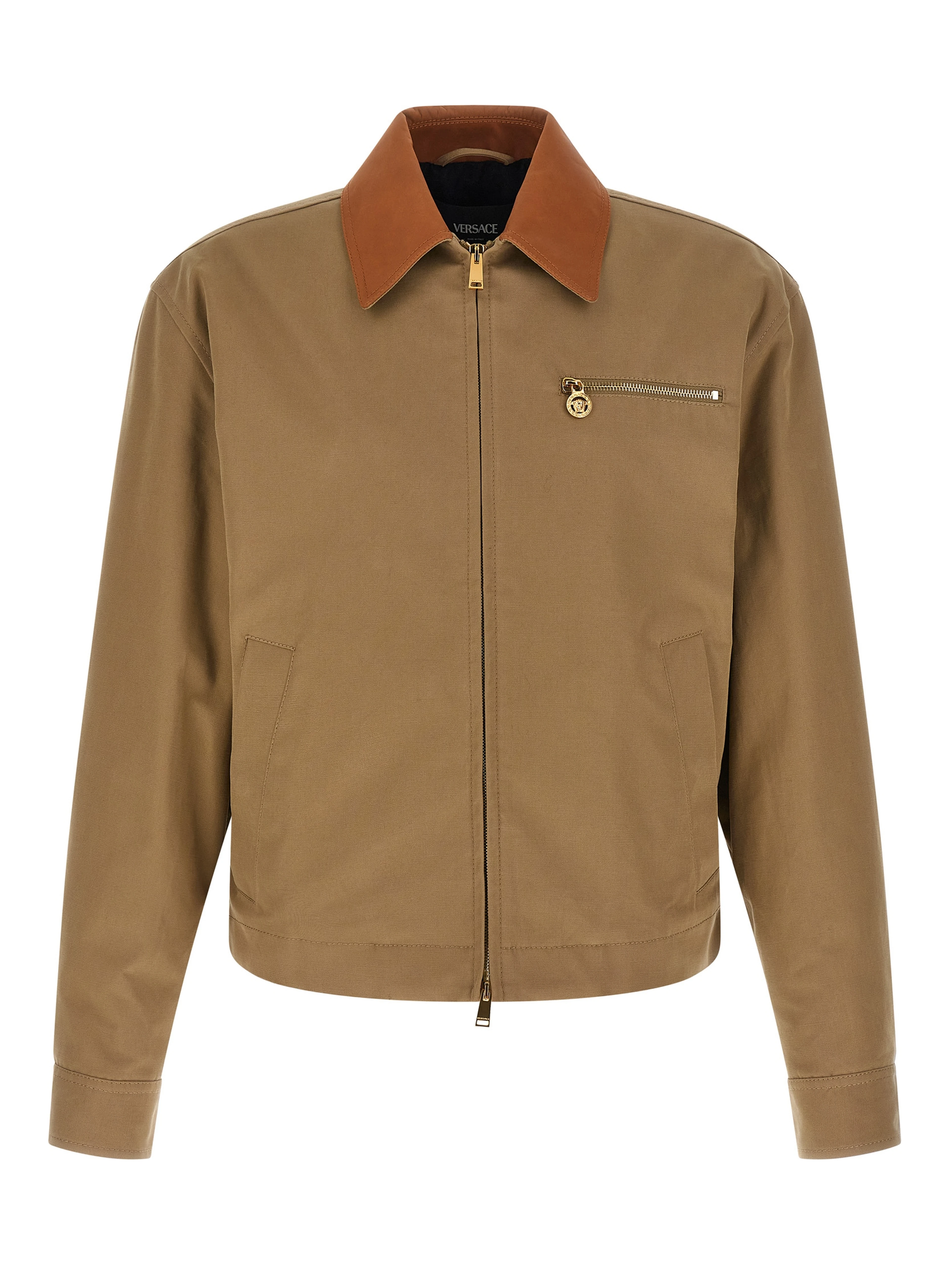 Beige Cotton Jacket