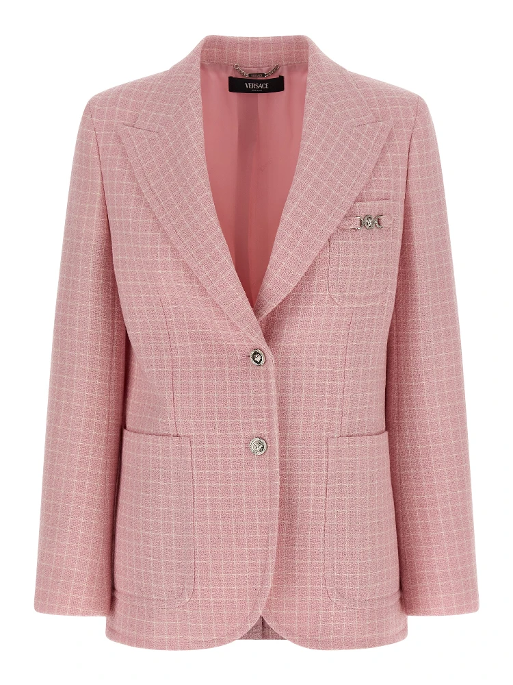 Multicolor Virgin Wool Blazer