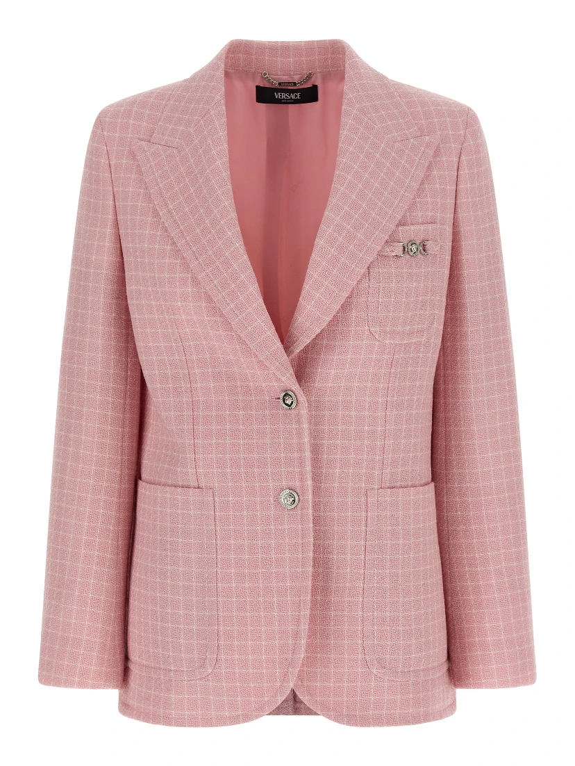 Multicolor Virgin Wool Blazer