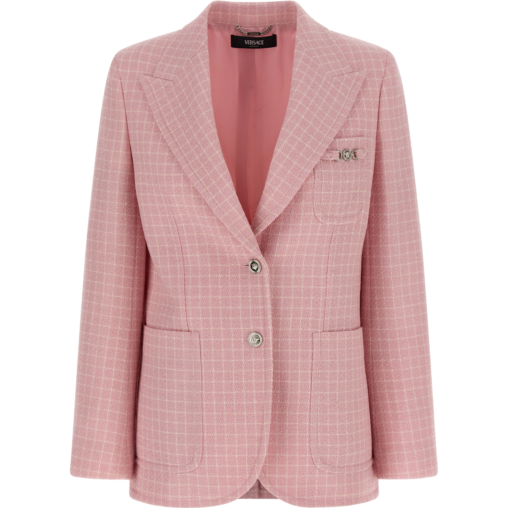 Multicolor Virgin Wool Blazer
