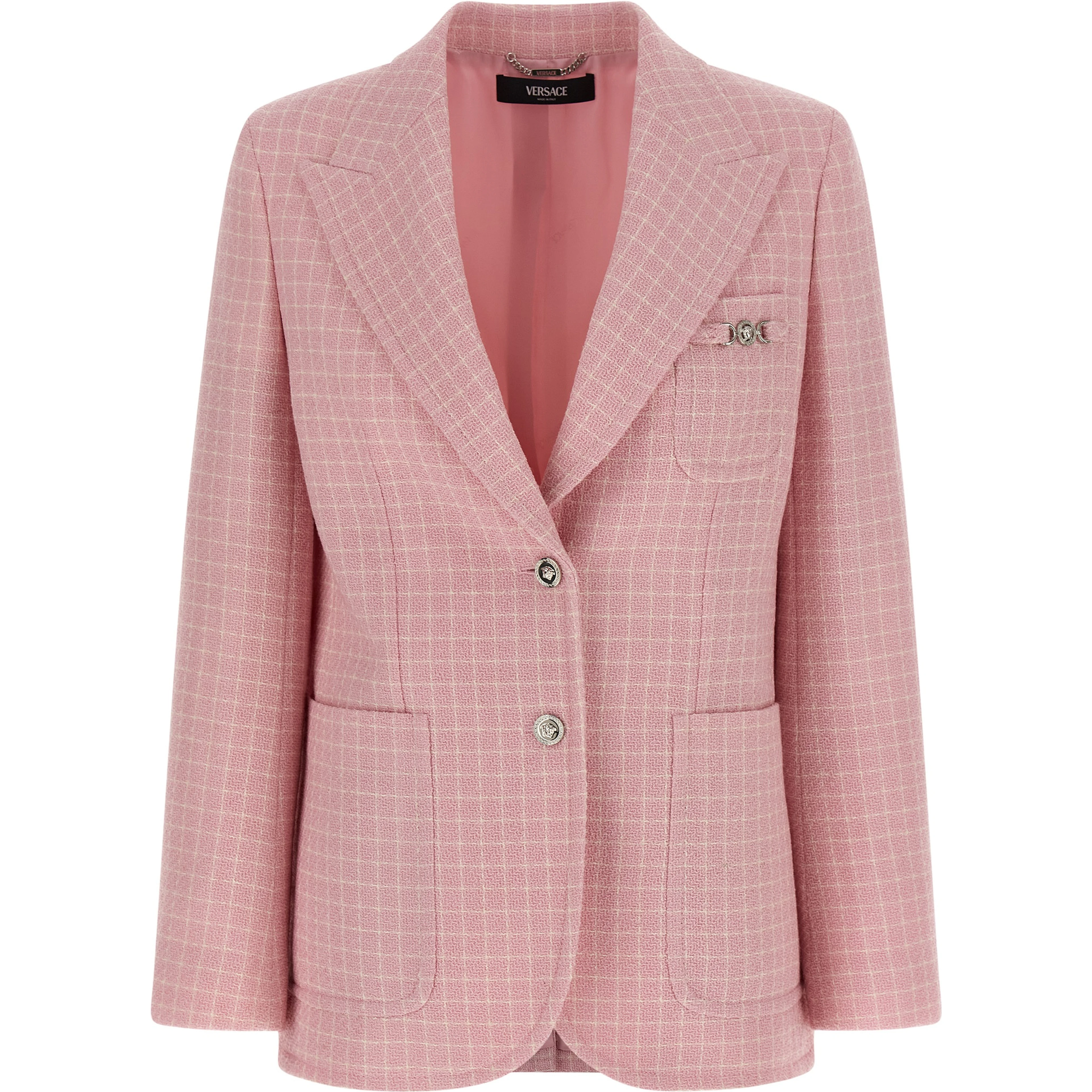 Multicolor Virgin Wool Blazer