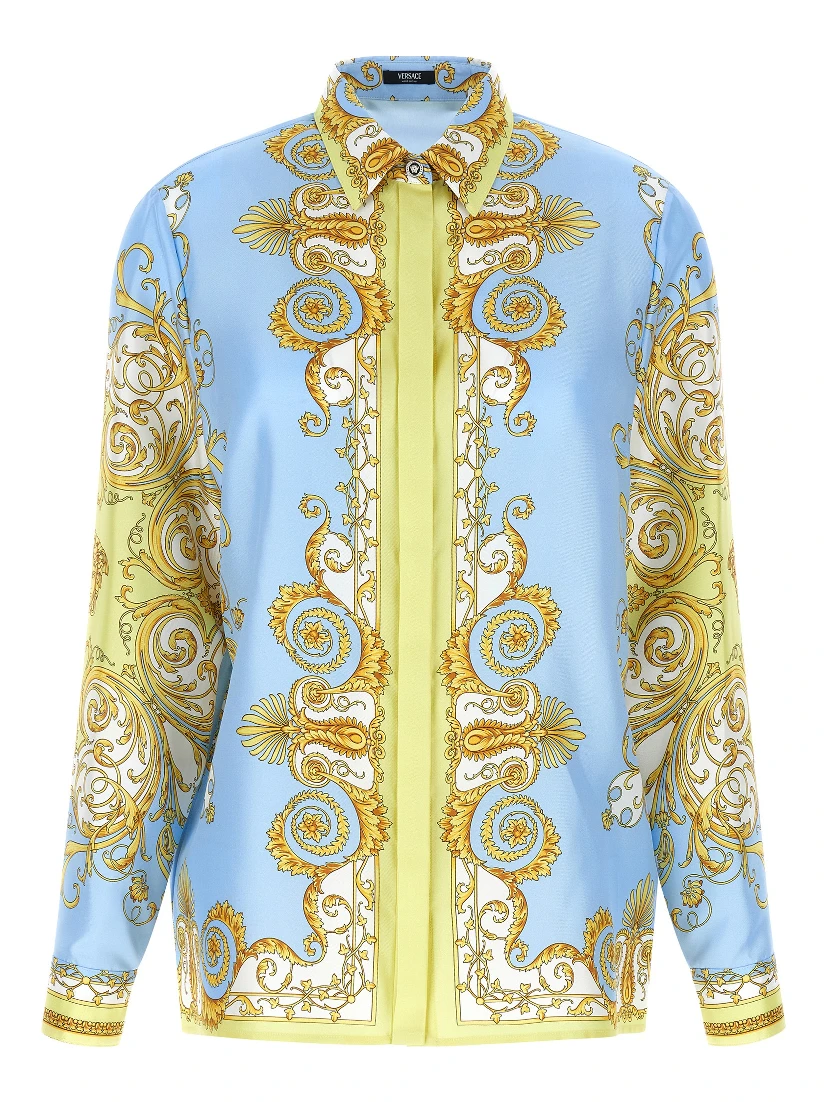 Multicolor Silk Blouse