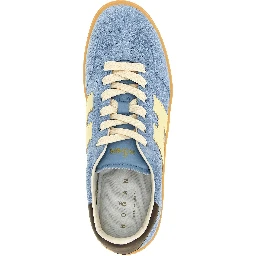 Blue Calfskin Sneakers