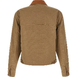 Beige Cotton Jacket