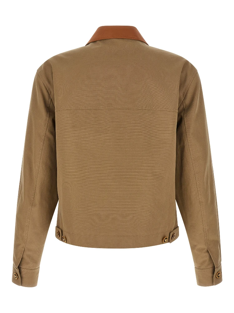 Beige Cotton Jacket alternative
