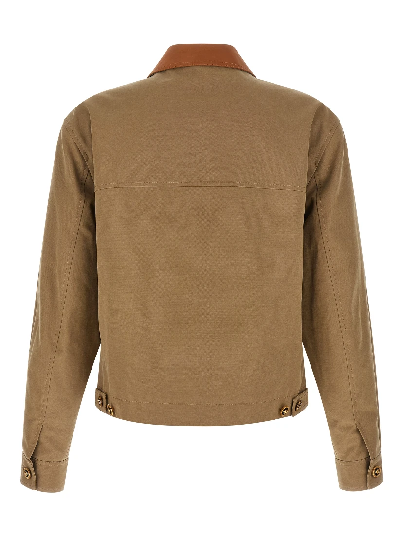 Beige Cotton Jacket