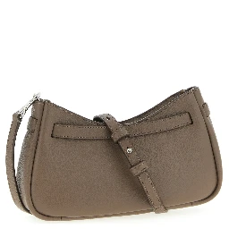 Brown Cowhide Shoulder Bag