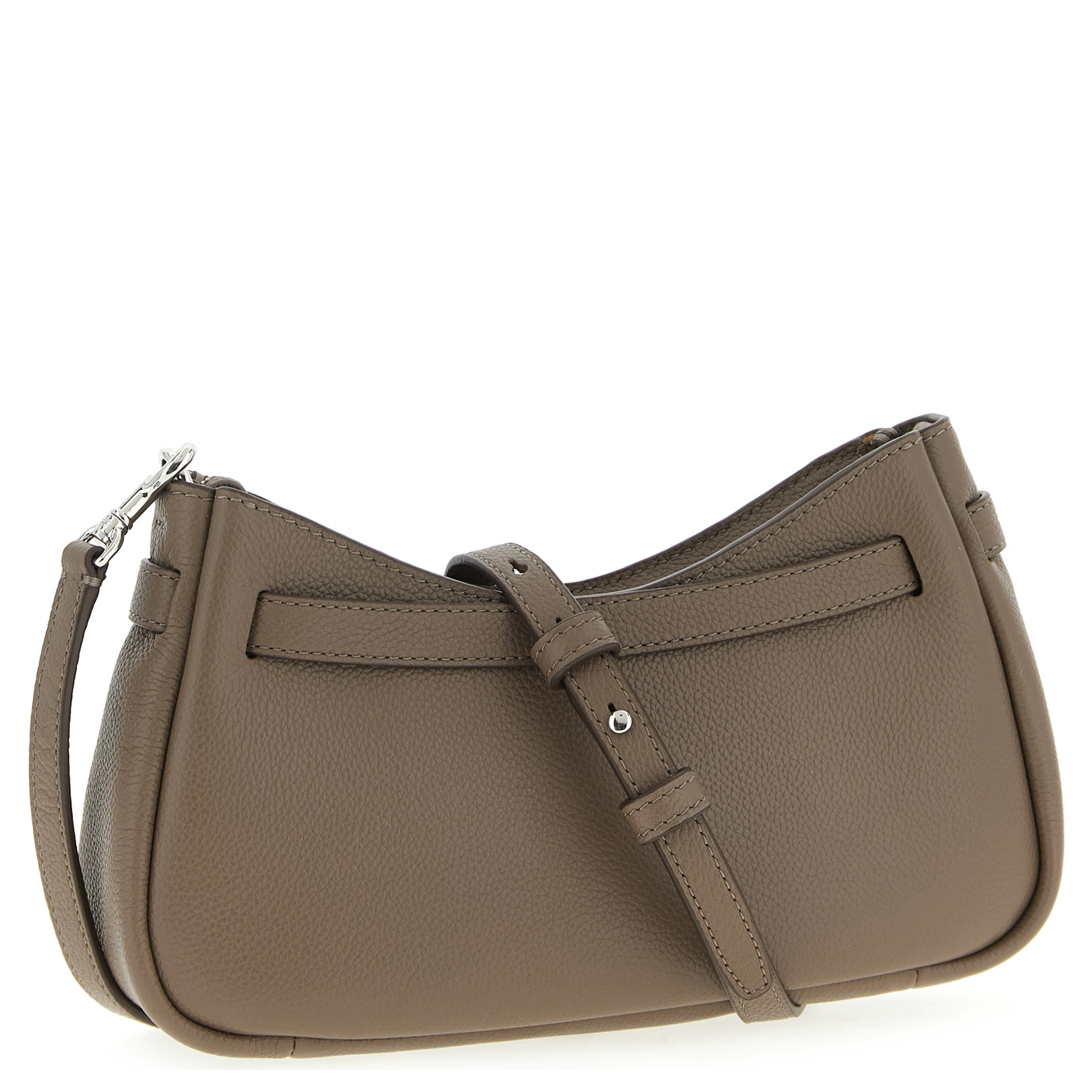 Brown Cowhide Shoulder Bag