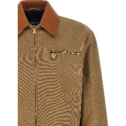 Beige Cotton Jacket