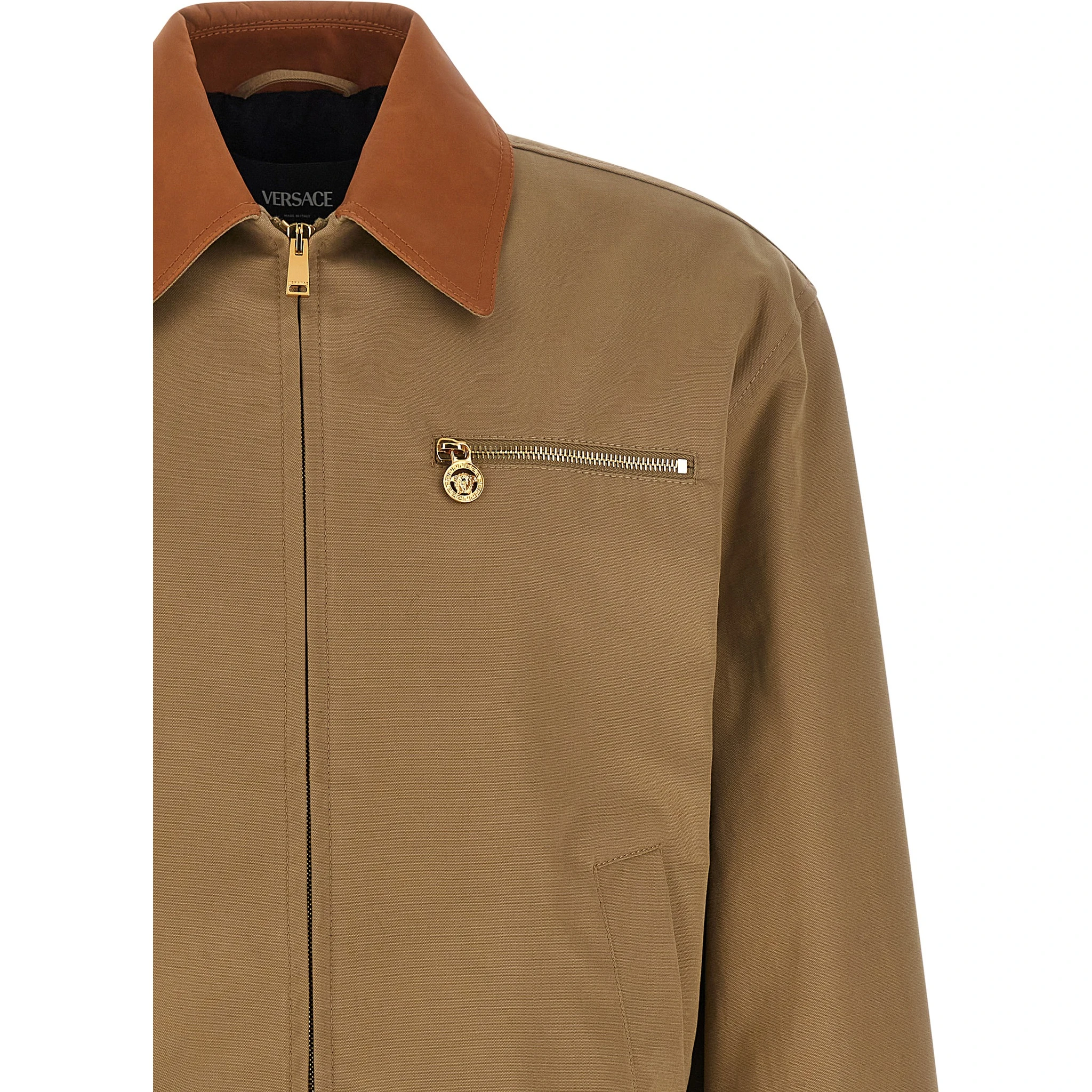 Beige Cotton Jacket