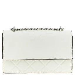 White Goatskin Crossbody Bag