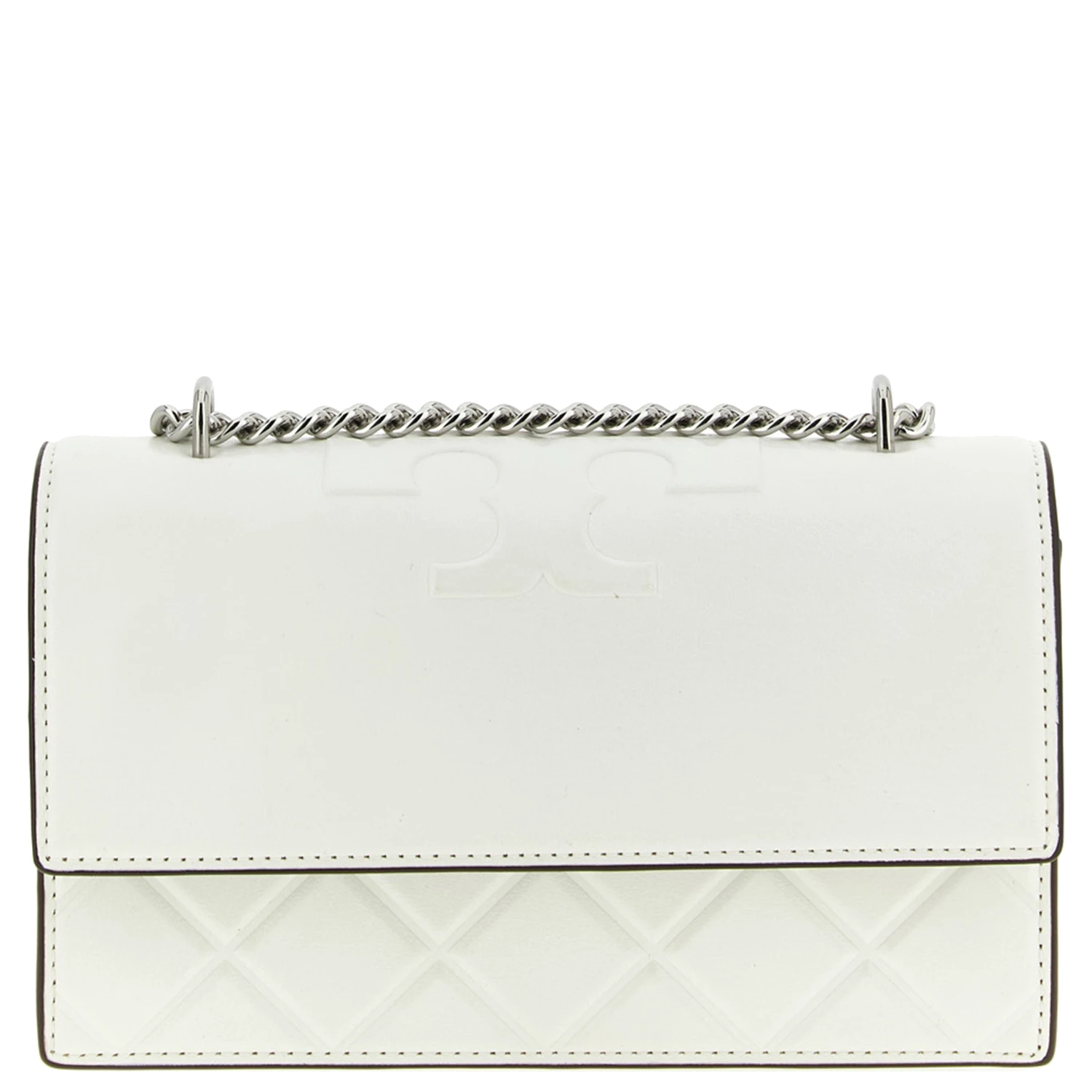 White Goatskin Crossbody Bag