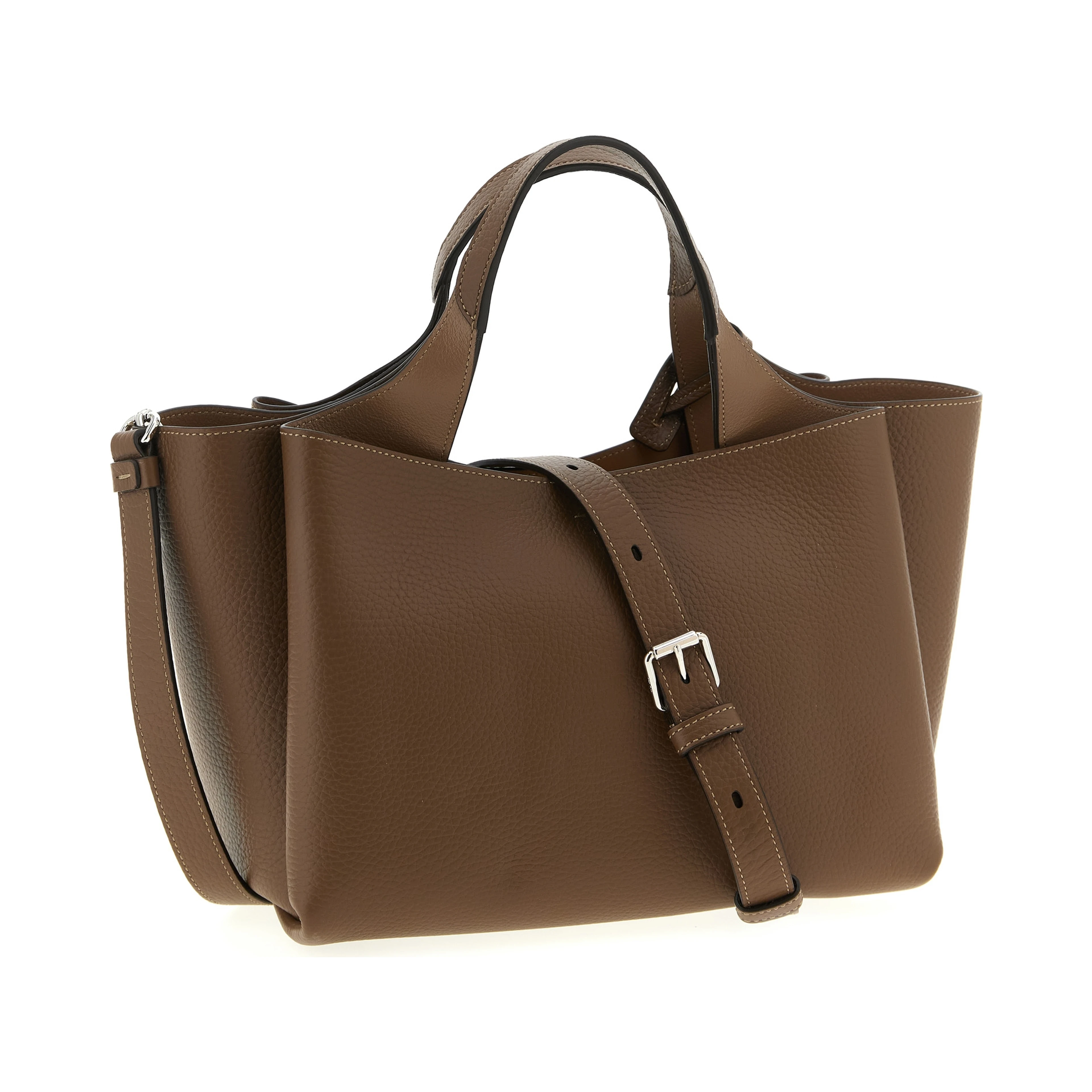 Brown Calfskin Handbag