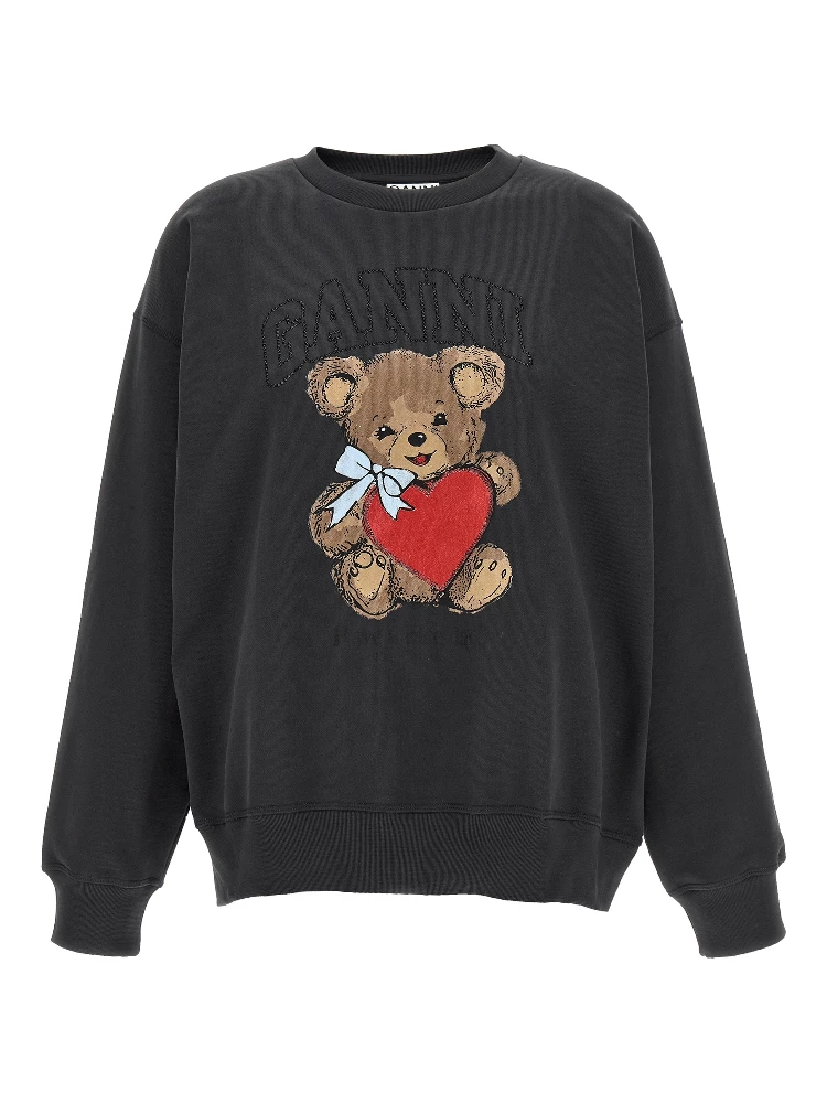 Black Organic Cotton Sweatshirt