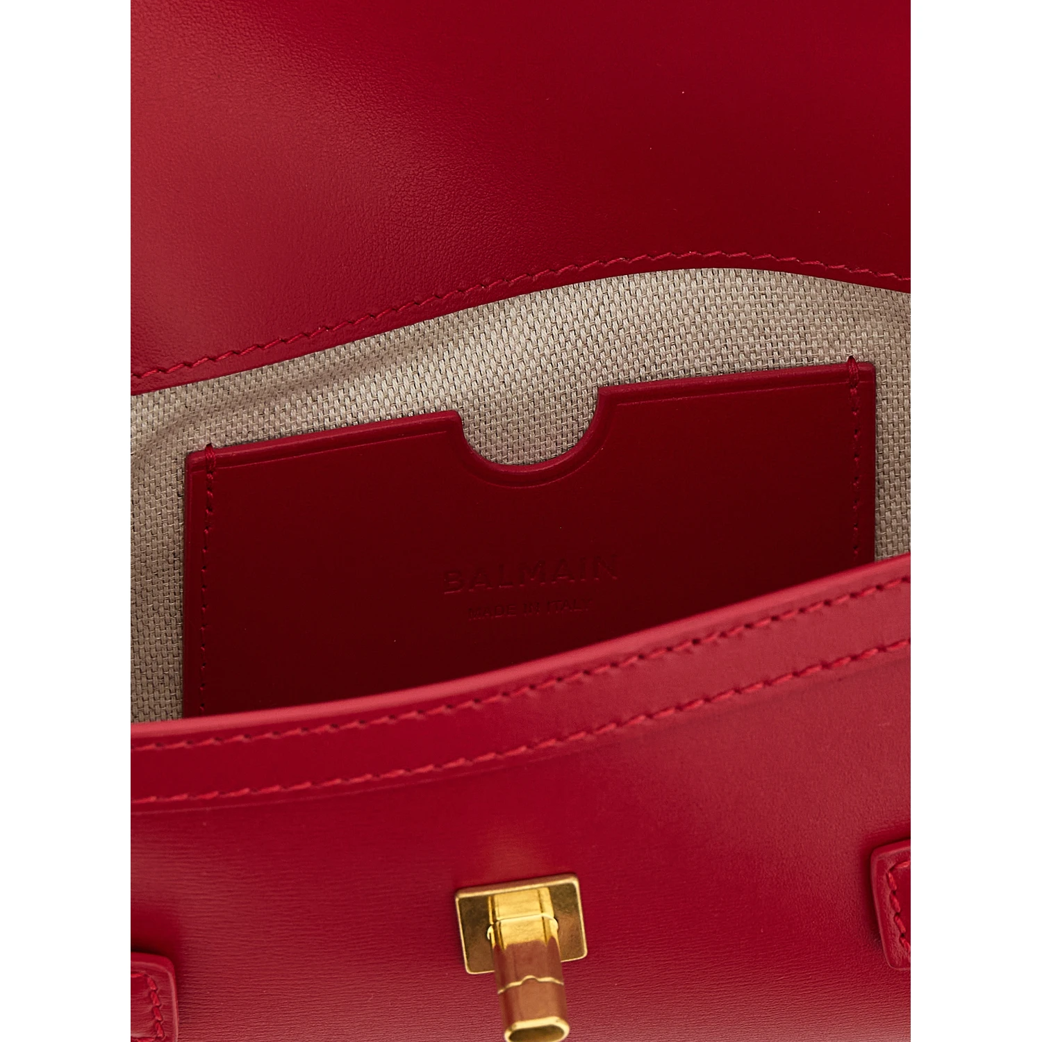 Fuchsia Calfskin Clutch Bag