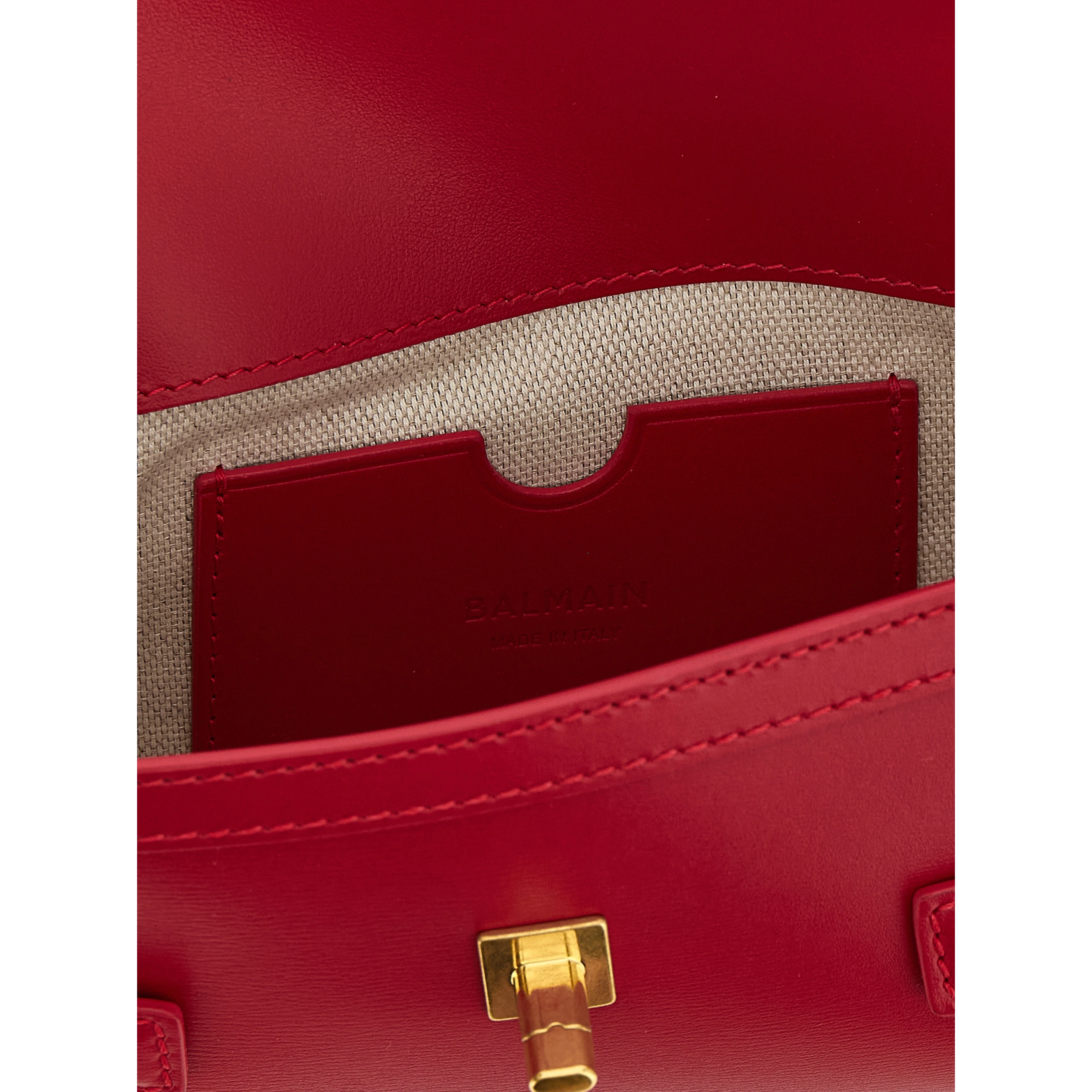 Fuchsia Calfskin Clutch Bag