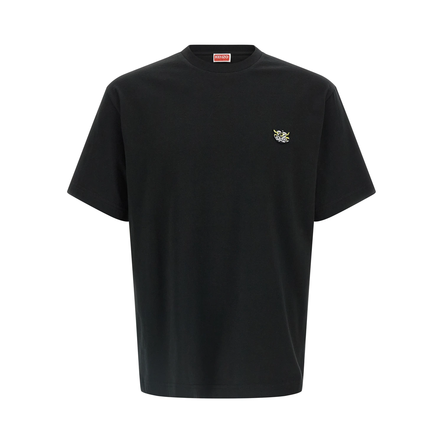 Black Cotton T-Shirt