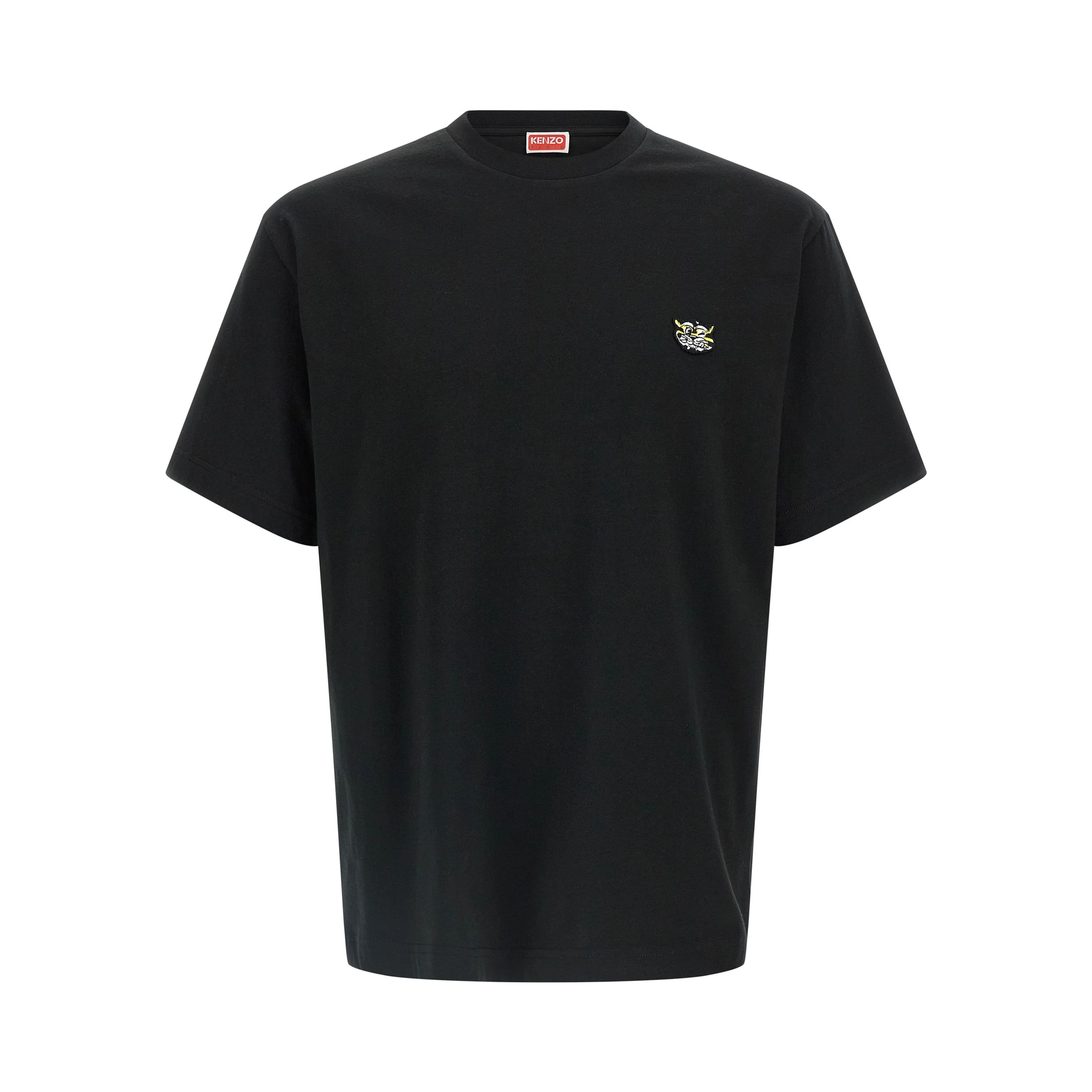 Black Cotton T-Shirt