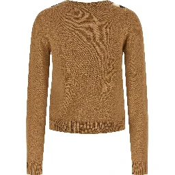 Beige Wool Cardigan