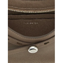 Brown Cowhide Shoulder Bag