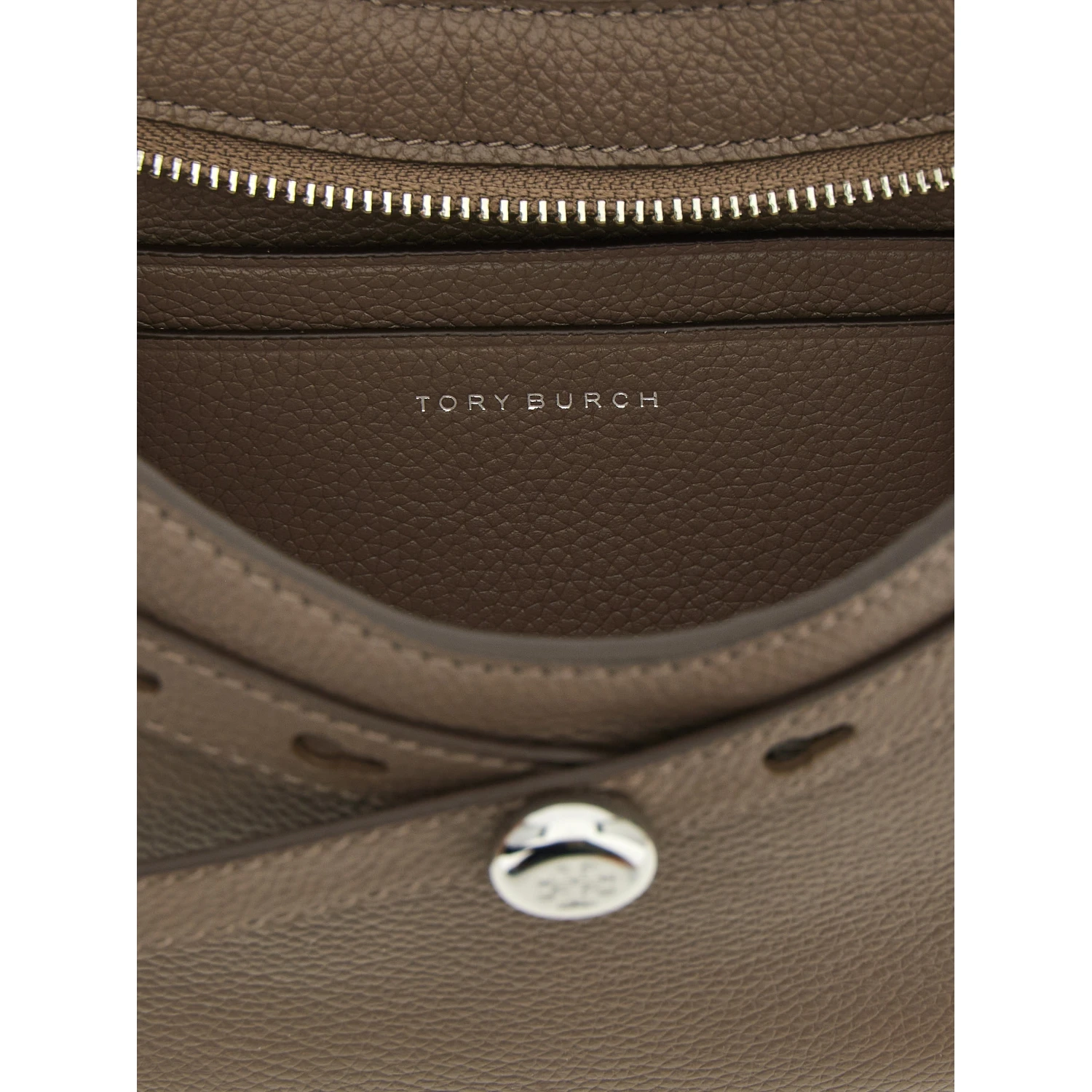 Brown Cowhide Shoulder Bag