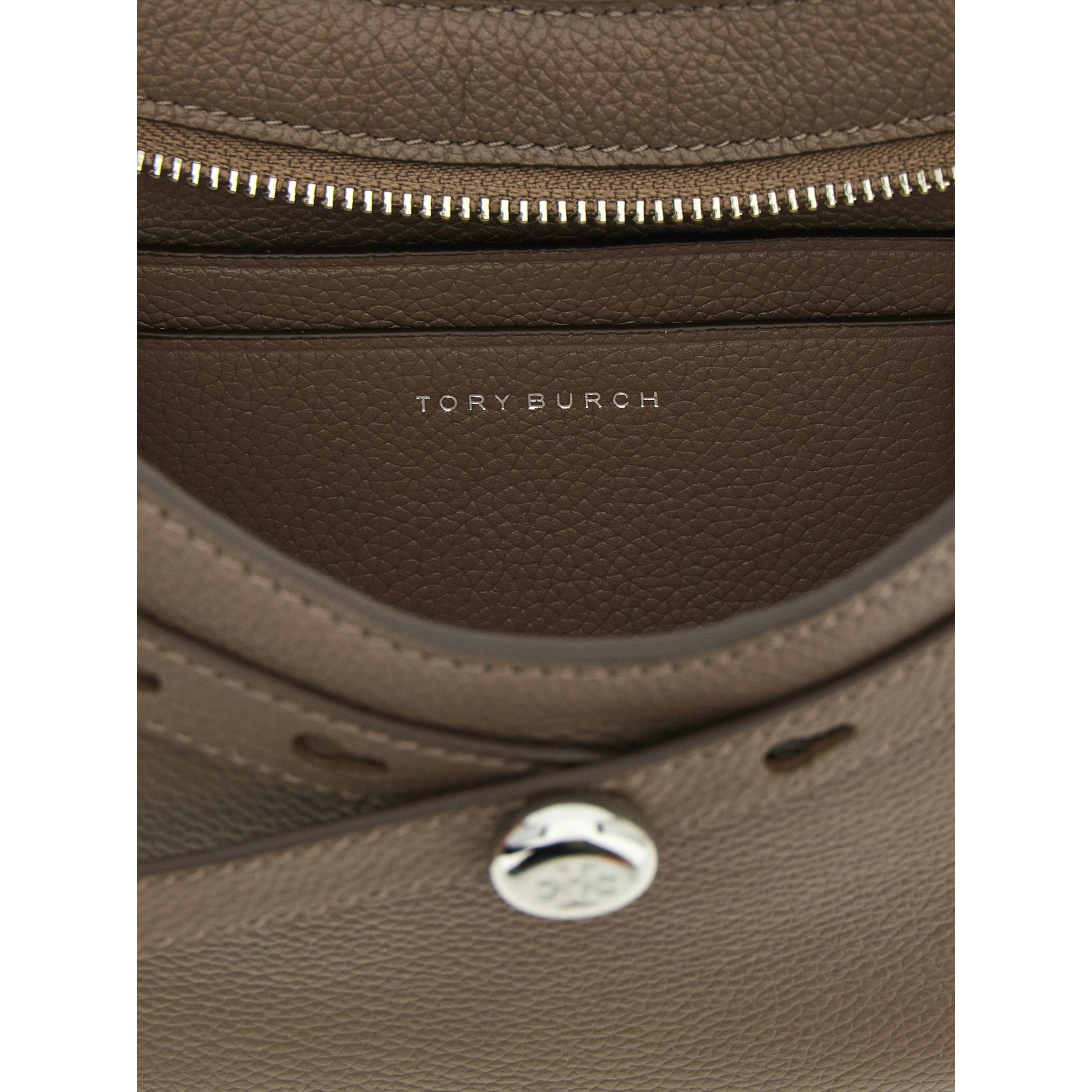 Brown Cowhide Shoulder Bag