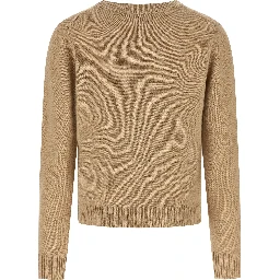 Beige Wool Cardigan