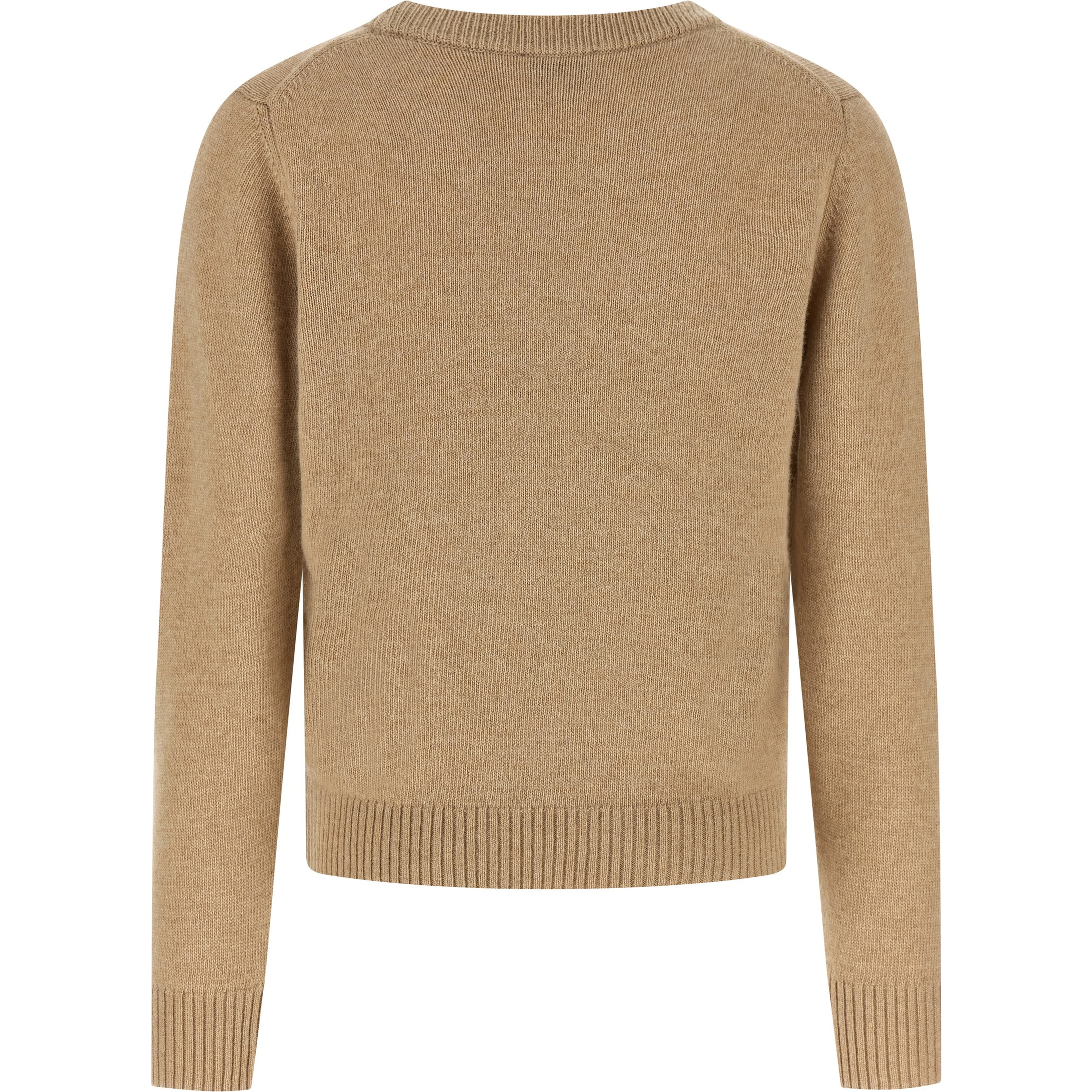 Beige Wool Cardigan