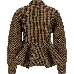 Brown Recycled Polyester Blouse