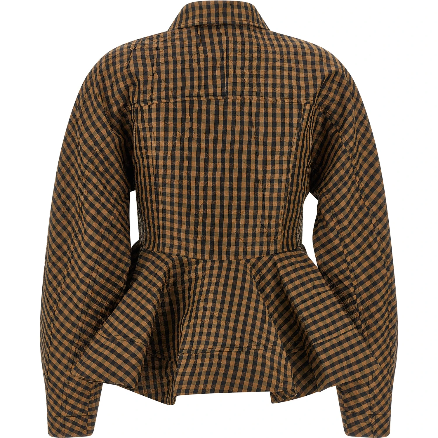 Brown Recycled Polyester Blouse
