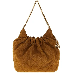 Brown Bovine Leather Handbag