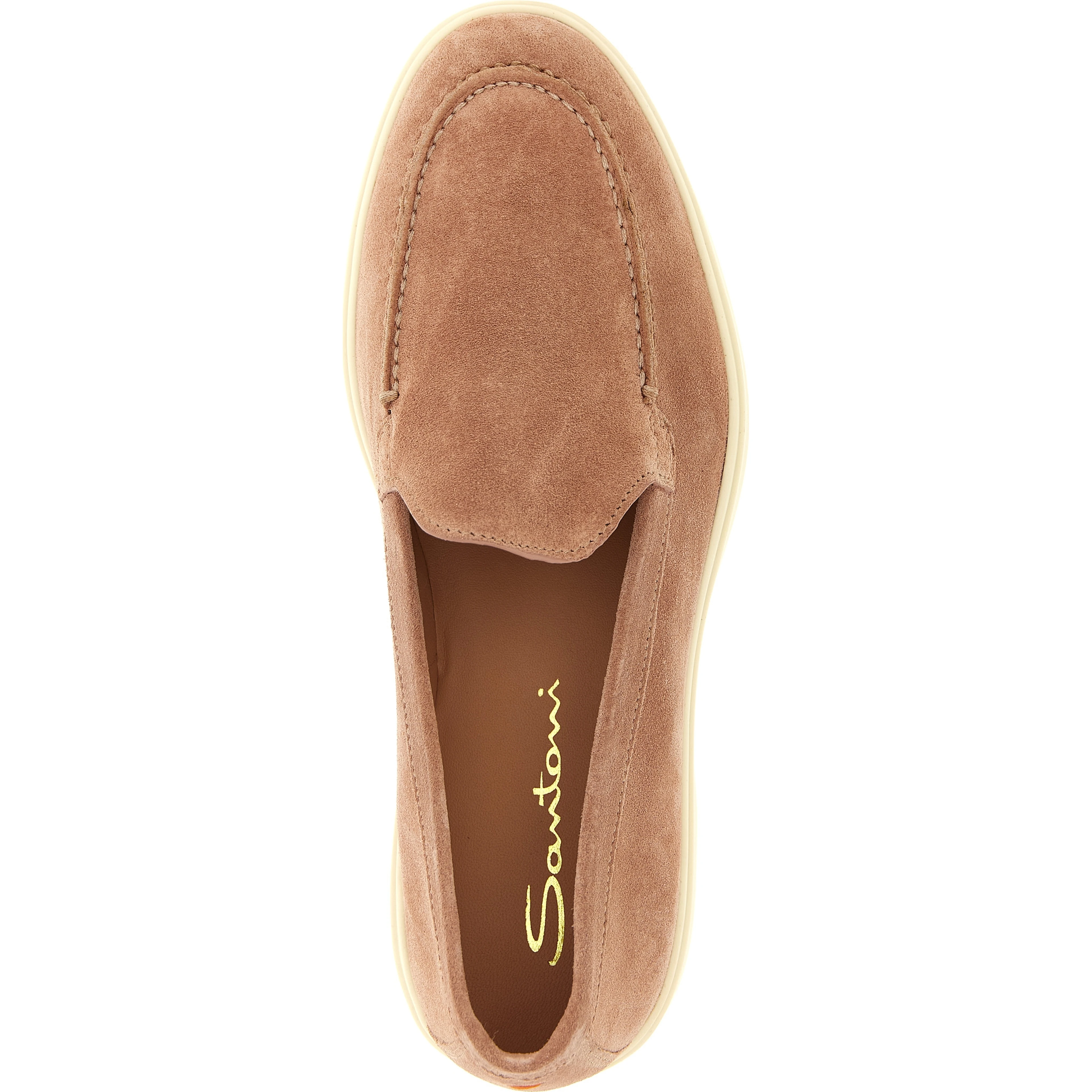 Multicolor Calfskin Slip-On Loafers