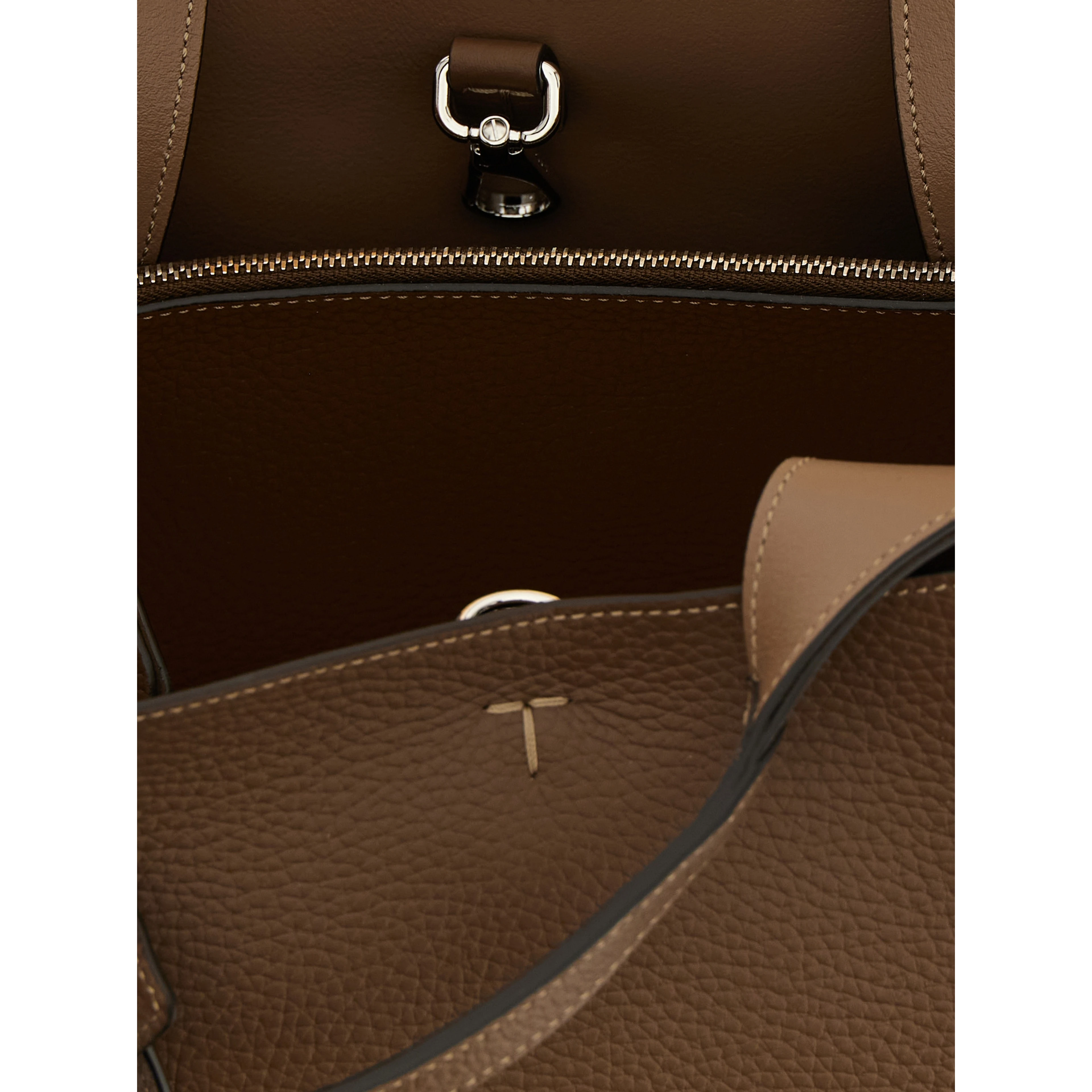 Brown Calfskin Handbag