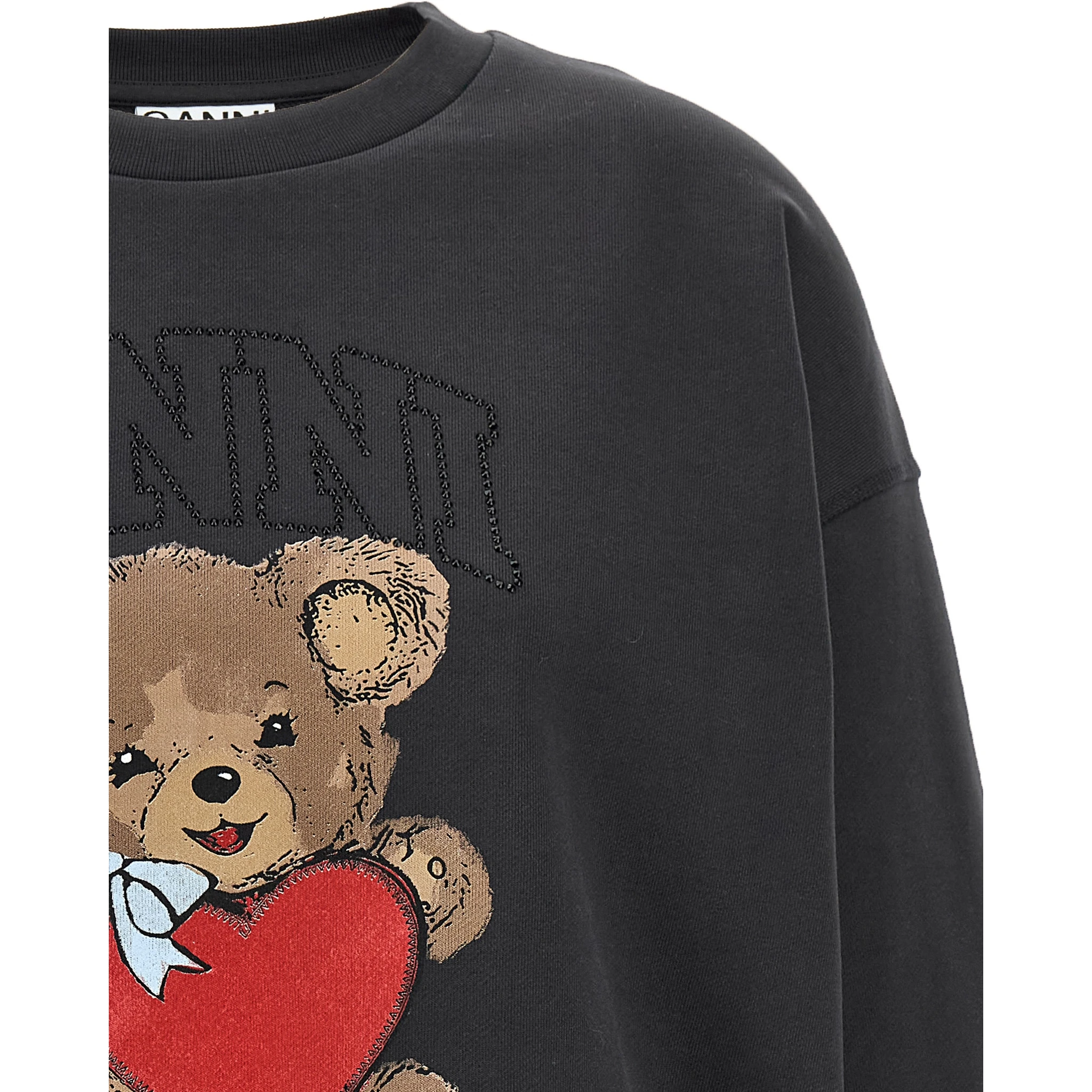 Black Organic Cotton Sweatshirt
