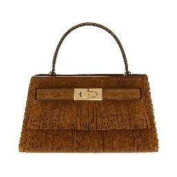 Brown Bovine Leather Handbag