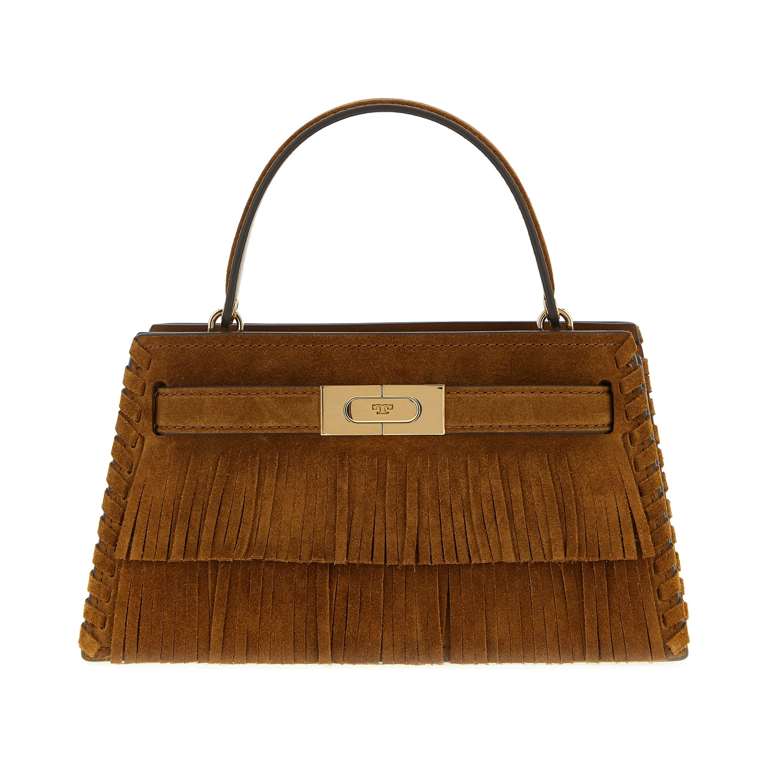 Brown Bovine Leather Handbag