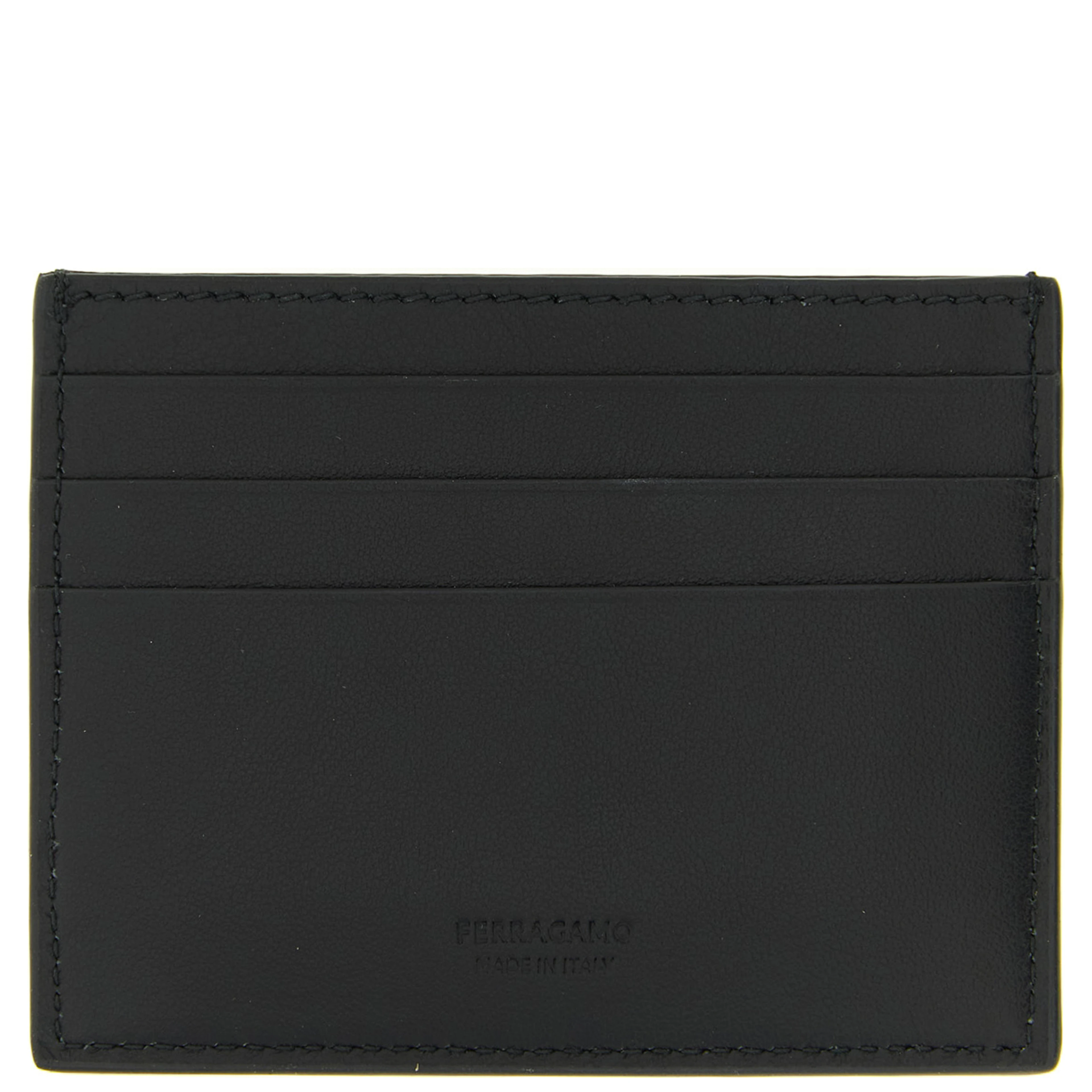 Black Calfskin Cardholder