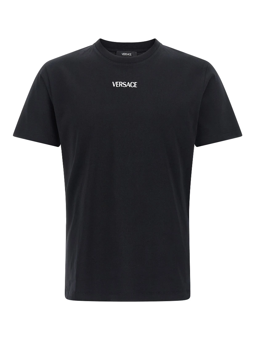 Black Cotton T-Shirt
